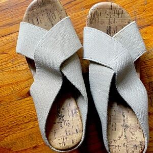 Women's Beige Sandals Jacqueline Schmidt, size 8